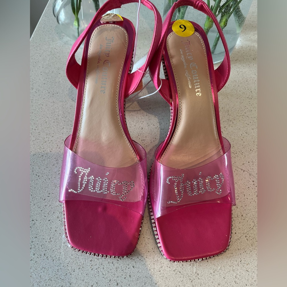 BNWT Juicy Coutour PVC heels